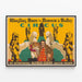 Poster Cirque Ringling Bros & Barnum & Bailey - Alfred Court hoofdtrainer — ingelijst kunstwerk aan de muur