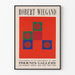 Tentoonstellingsposter van Robert Wiegand in de Phoenix Gallery 1966