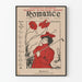 Vintage poster Romance Railroad Edition - Vrouwelijke illustratie september