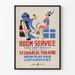 Vintage poster Room Service theater St. Charles