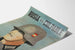 Vintage muurposter soldaat met grijze helm 'Rusland is schuldig'