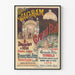 Vintage poster of Salle Wagram Grand Ball and Raffle