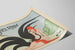 Vintage poster zonder rival met vrouw en haan Art Deco — weergave van het kunstwerk