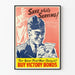 Vintage Military Poster - Buy Victory Bonds