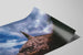 Poster van Chimney Rock in Nebraska - Natuurlijke en landschap wanddecoratie — weergave van het kunstwerk