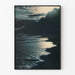 Marine Landscape Poster - Kalalau Beach and Kavai Coast in Hawaii