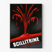 Vintage poster Scillitrine bloeddrukmeter