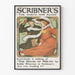 Vintage poster Scribner's voor maart - Retro wanddecoratie