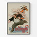 Vintage poster Zullen ze elkaar ontmoeten? voor originele muurdecoratie