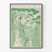 Vintage Poster Internationale Boekenbeurs van Antiquairs in Los Angeles