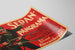 Vintage Sedan Panorama Poster bij Bahnhof Alexanderplatz — weergave van het kunstwerk