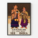 Vintage Darjeeling Poster - Lama Dance India