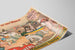 Vintage Poster Sells Brothers - Ruitershow met Apen en Clowns — weergave van het kunstwerk