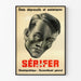 Vintage reclameposter Sérifer voor depressieve en anemische staten