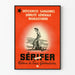 Vintage Poster Sérifer Bloedarmoede