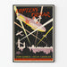 Vintage luchtvaartposter Luftens Örnar stijl art deco