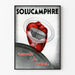 Vintage Solucamphre poster, heart reminder
