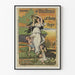 Vintage poster bron Source La Véritable van het Bassin van Vichy naar Saint-Yorre