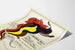 Vintage poster met gekleurde inkt Eagle Printing Ink