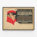 Vintage poster van de sporttentoonstelling in Berlijn 1914 — ingelijst kunstwerk aan de muur