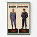 Vintage poster militaire uniformen - Duitse piloot en zeeman