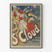 Vintage poster St. Cloud Patronale Feest Grote Wateren