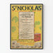 Vintage poster St. Nicholas Magazine - Christmas special edition