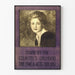 Vintage poster of a young girl and message Y.W.C.A.