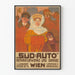 Vintage poster Süd-Auto Réparaturwerke en Garage in Wenen