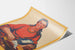 Vintage keukenposter met vrouw met suiker en fruit