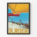 Vintage Ski Poster Switzerland - Lake Geneva Region Villars