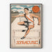 Vintage poster of Syracuse University athletics 1908