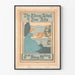 Vintage poster van The Albany School of Fine Arts