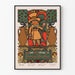 Vintage Advertising Poster Ault & Wiborg Co. Printing Ink