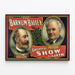 Vintage poster The Barnum Bailey Greatest Show on Earth — ingelijst kunstwerk aan de muur