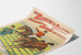 Vintage poster Barnum & Bailey - Springen over hindernissen van de pony's Jupiter en Joie