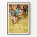Vintage poster The Birth of a Nation - Historic assassination scene