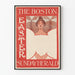 Vintage poster The Boston Easter Sunday Herald muurdecoratie