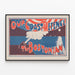 Vintage Poster Onze Kustverdediging - The Bostonian — ingelijst kunstwerk aan de muur