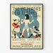Vintage Poster for the Theater The Emperor's New Clothes