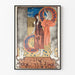 Polish art exhibition poster in Lviv 1910 for wall decoration