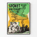 Vintage Poster Spöket Reser Västerut Poster Classic Film
