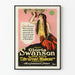 Vintage filmposter The Great Moment met Gloria Swanson