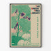Poster The Green Tree Library - Natuurfbeeld en Kippen, vintage wanddecoratie