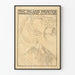 Vintage Thanksgiving 1894 poster met heldere grafische vormgeving