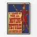 Vintage Poster The Leader of Them All Moving Pictures
