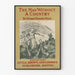 Poster vintage The Man Without A Country - Illustratie Edward Everett Hale