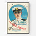 Vintage militair poster The Midshipman wanddecoratie