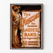 Vintage poster The Navassars - Grote vrouwelijke fanfare