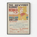 Vintage poster The New York Sunday Herald 29 december